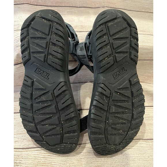 Teva Men's Hurricane XLT2 Strappy Hiking Sandals, Gray & Black Used Pick Size 11 - Picture 6 of 7